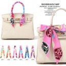 【S071(BHS)】即日発送/送料無料【2枚以上で690円/枚】スカーフ バッグ 柄スカーフ 細スカーフ  バンダナスカーフ スリムスカーフ リボンスカーフ レディース ターバン バンダナ ヘアアレ