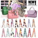 【X01(BHS) 】即日発送/送料無料【2枚以上で690円/枚】スカーフ バッグ 柄スカーフ 細スカーフ バンダナスカーフ スリムスカーフ リボンスカーフ レディース ターバン バンダナ ヘアアレン