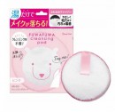 ふわふわクレンジングパッド ピンク FCP601 1枚 洗顔 化粧落とし メイク 毛穴 黒ずみ 汚れ オフ ぬるま湯 クレンジング剤不要 ファイバー かわいい きれい