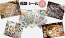 在庫処分 セール品 福袋 シール 10点セット ランダム 大量 女の子 男の子 子供 大人 花 植物 動物 ハート 風景 食べ物 フレークシール ステッカー マスキング マステ クリア スケジュール帳