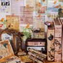 即日出荷 ヴィンテージペーパー トレペ 素材 半透明 おしゃれ 硫酸紙 トレーシングペーパー 素材ペーパー 素材紙 デザインペーパー コラージュ 素材 ジャンクジャーナル デコレーション アンティーク