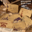 即日出荷 海外 ヴィンテージ メモ 便箋 素材ペーパー 素材紙 おしゃれ 手帳デコ コラージュ 素材 ジャンクジャーナル レトロ アンティーク メモノート 背景紙 デコレーション アルバム おすそ分け