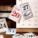 即納 日付 数字 シール ブック 月間 週間 日付 ステッカー 海外 コラージュ 素材 シールブック 31枚31柄 月相 満月 惑星 チケット 切符 英語 漢字 文字 昭和 小物 ナンバー シール バ