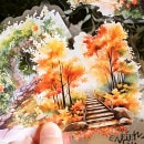 即日出荷 クリアシール 大きめ 水彩 ガーデニング イラスト 30枚 コラージュ素材 シール 人物 外国 女性 女の子 PET 耐水 庭園 花壇 フェンス  ガーデン 一軒家 ホーム 小屋 建物 建築