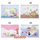 即日出荷 シール帳 はがせる A5サイズ 60頁 30枚 両面 剥離紙 シール台紙 無地 ホワイト 白 シールブック 手作り 自作 大容量 マステ帳 貼って剥がせる シールバインダー コラージュ 剥離