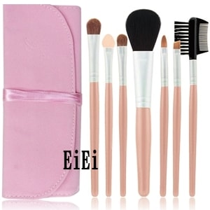 7本メイクブラシセット 化粧ブラシセット メイクブラシ収納ケース付