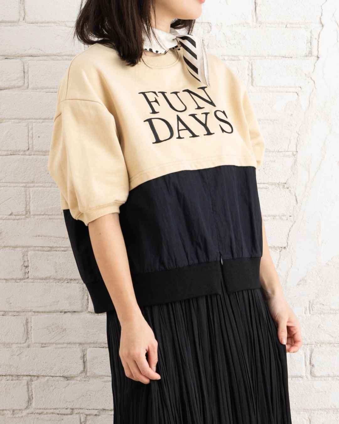 スカーフドッキングTシャツ | すべての商品 | LATO＊CALLE SELECT