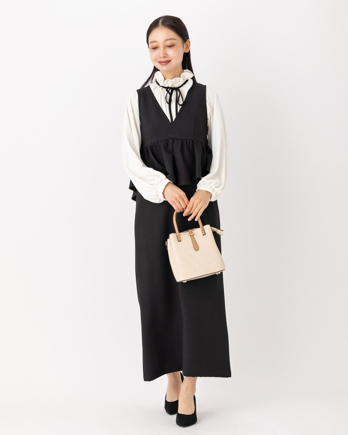 ペプラムジャンパースカート | すべての商品 | LATO＊CALLE SELECT