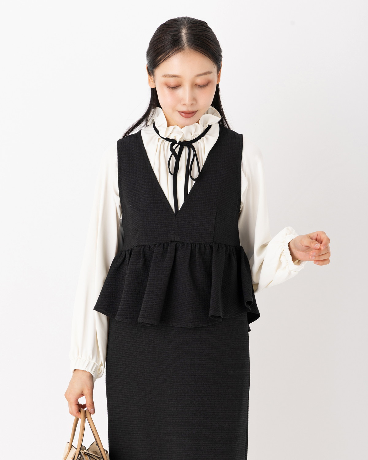 ペプラムジャンパースカート | すべての商品 | LATO＊CALLE SELECT