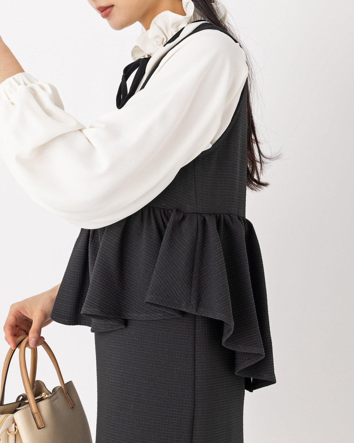 ペプラムジャンパースカート | すべての商品 | LATO＊CALLE SELECT