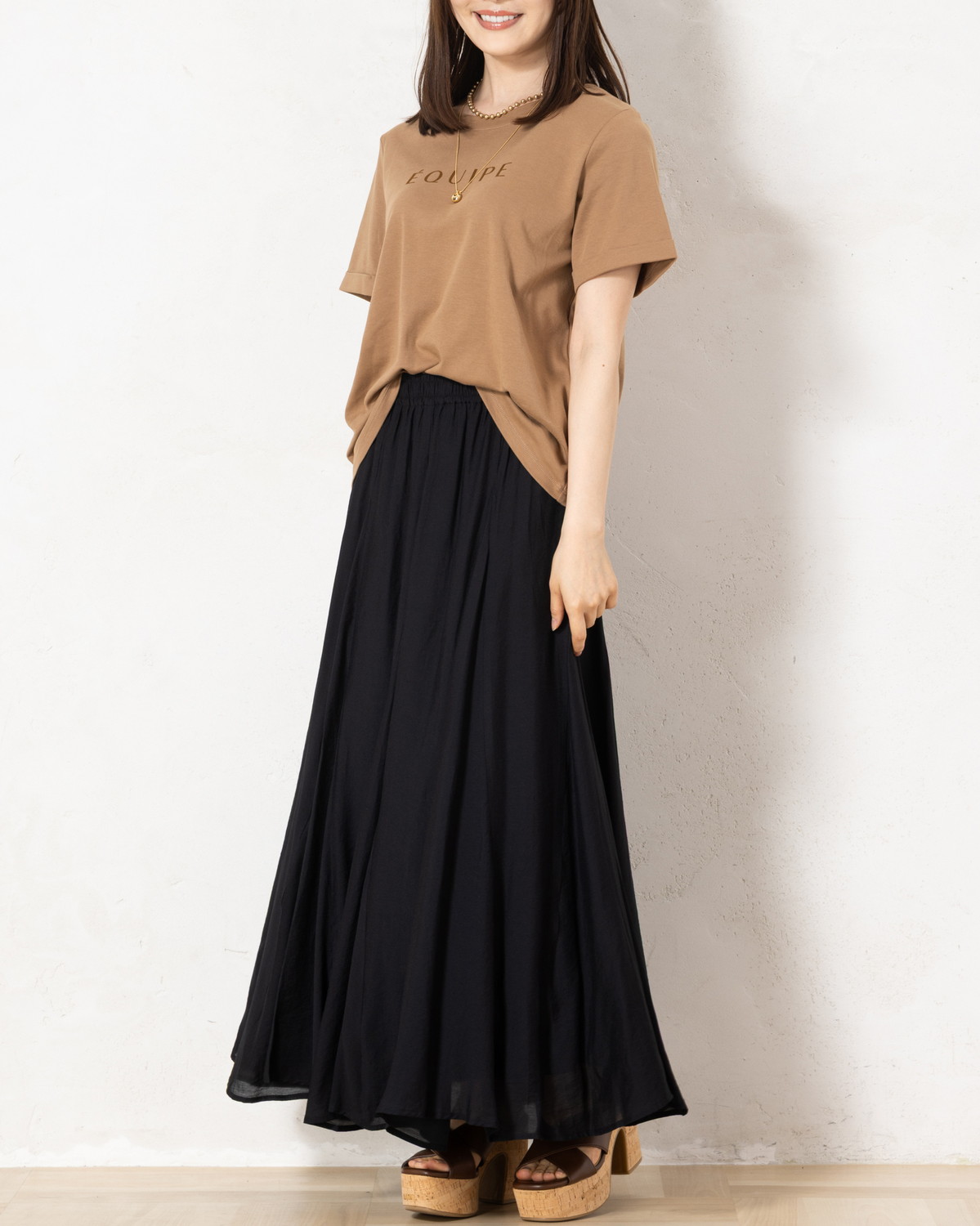 トリプルケアロゴバックZIP-Tシャツ