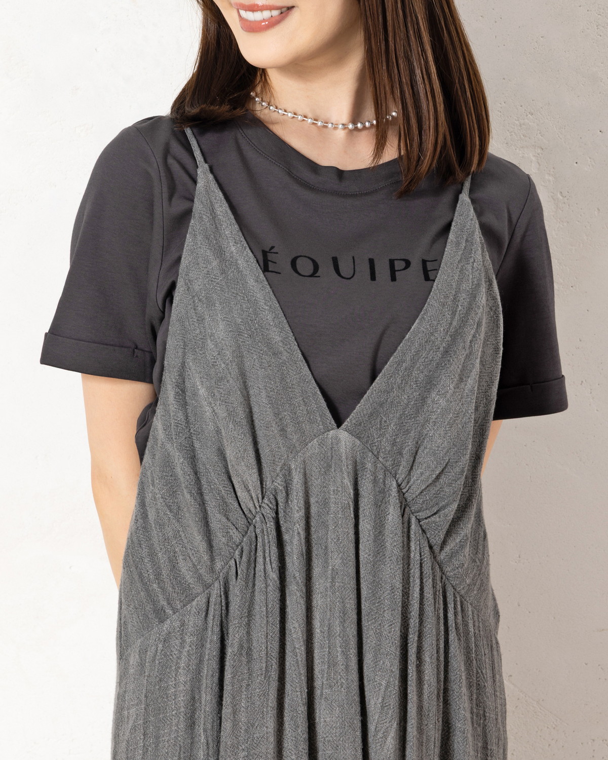 トリプルケアロゴバックZIP-Tシャツ