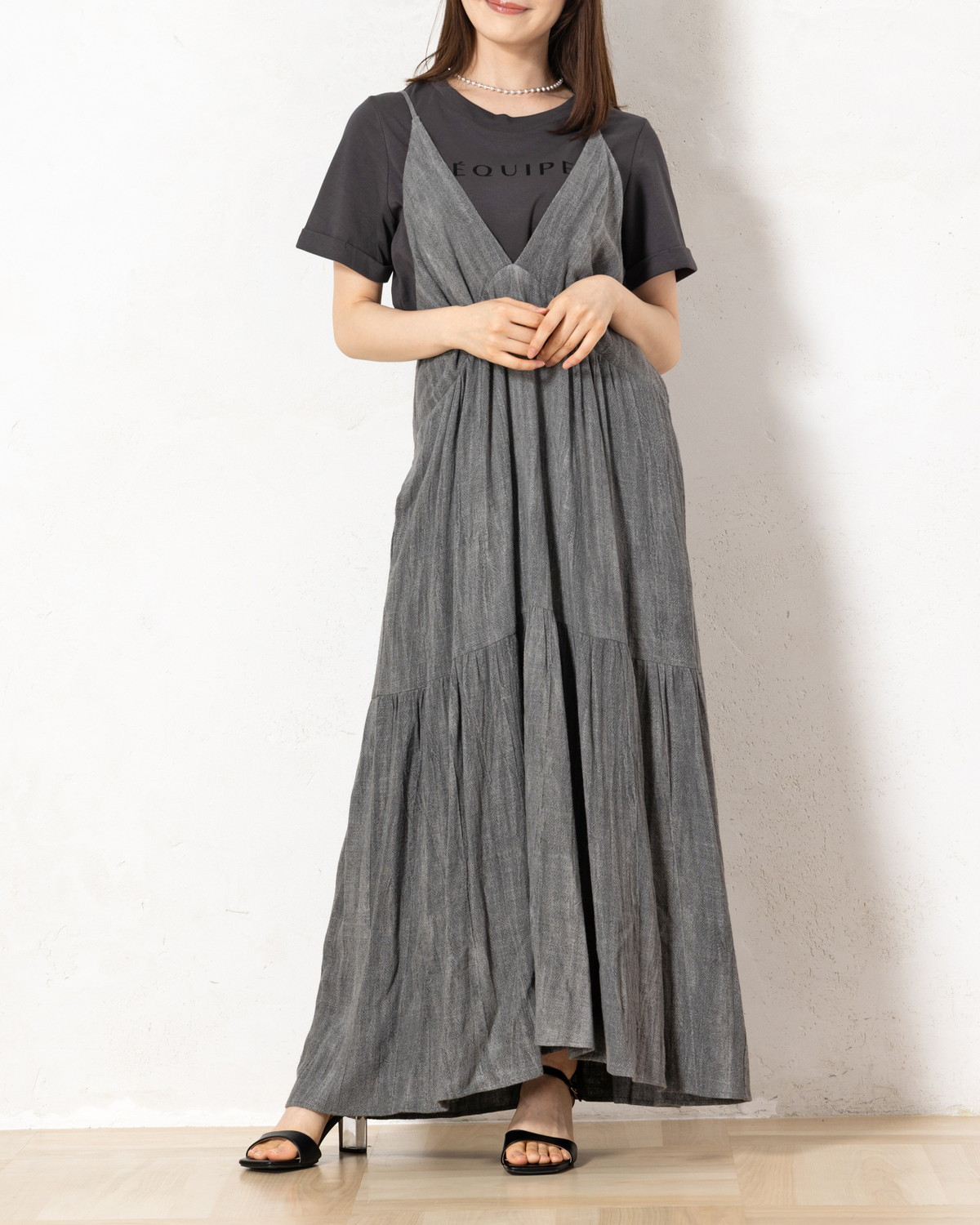 トリプルケアロゴバックZIP-Tシャツ