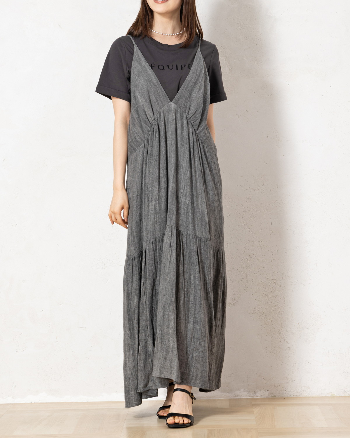 トリプルケアロゴバックZIP-Tシャツ