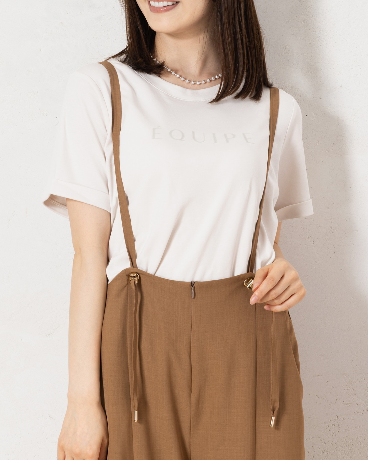トリプルケアロゴバックZIP-Tシャツ