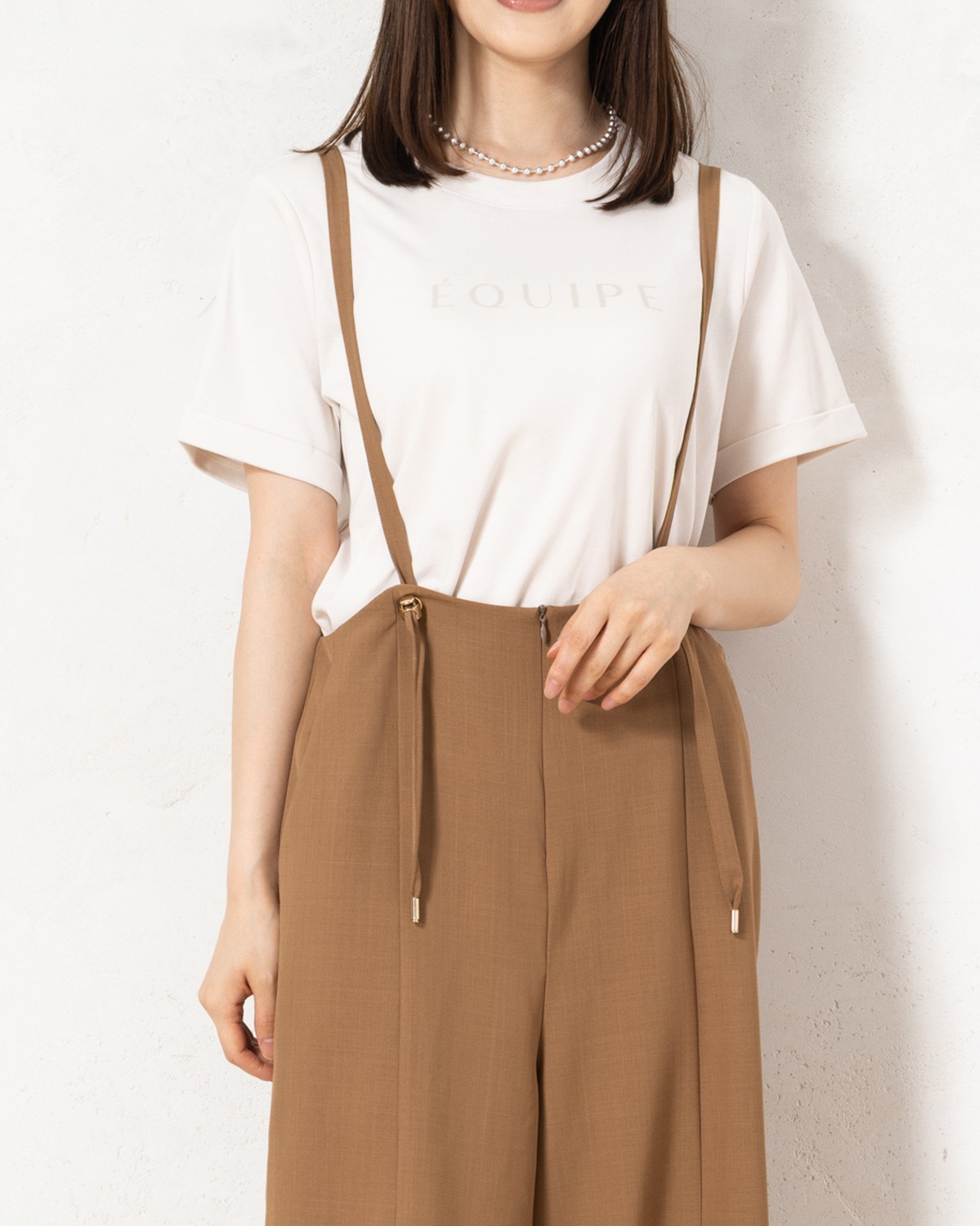 トリプルケアロゴバックZIP-Tシャツ