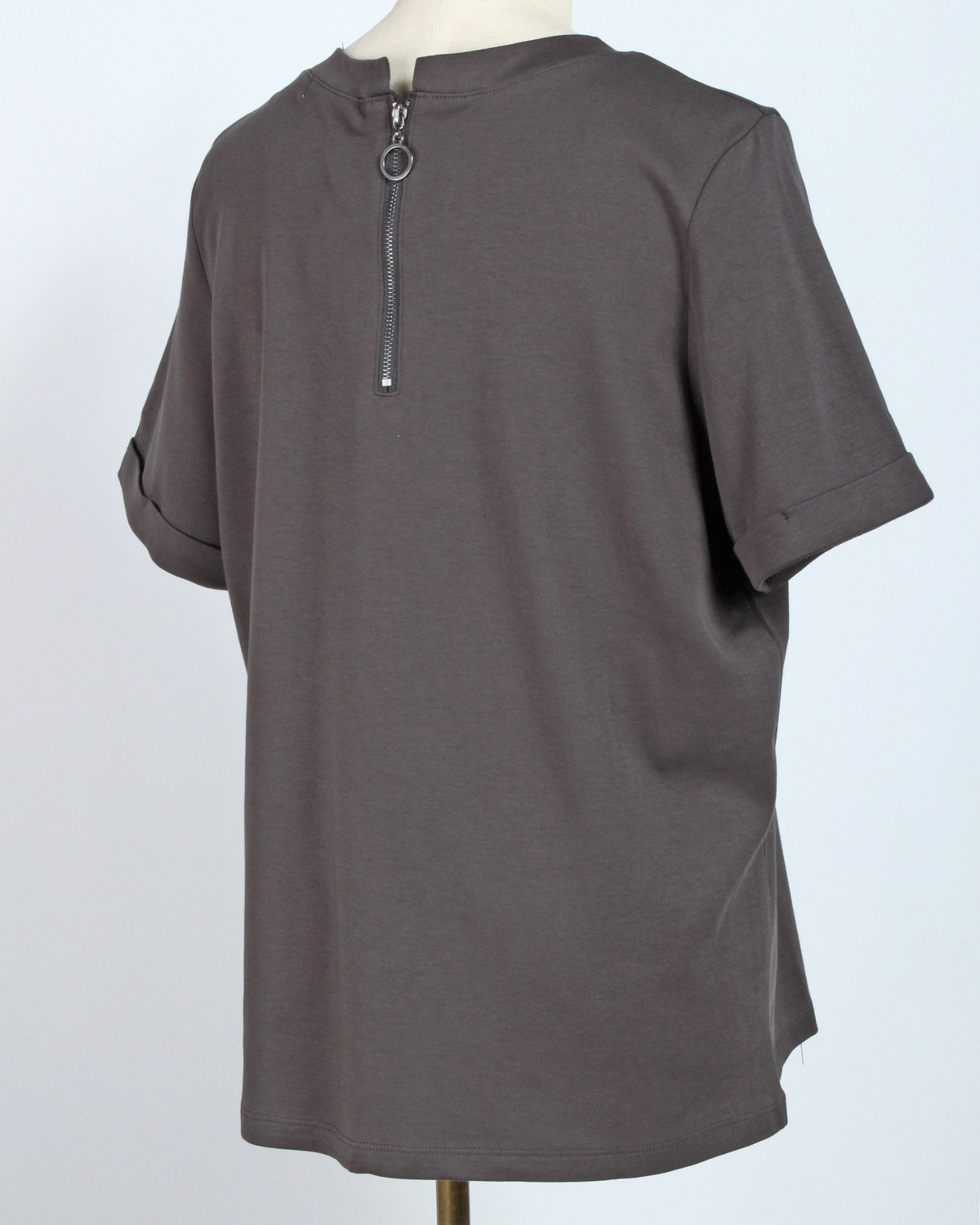 トリプルケアロゴバックZIP-Tシャツ