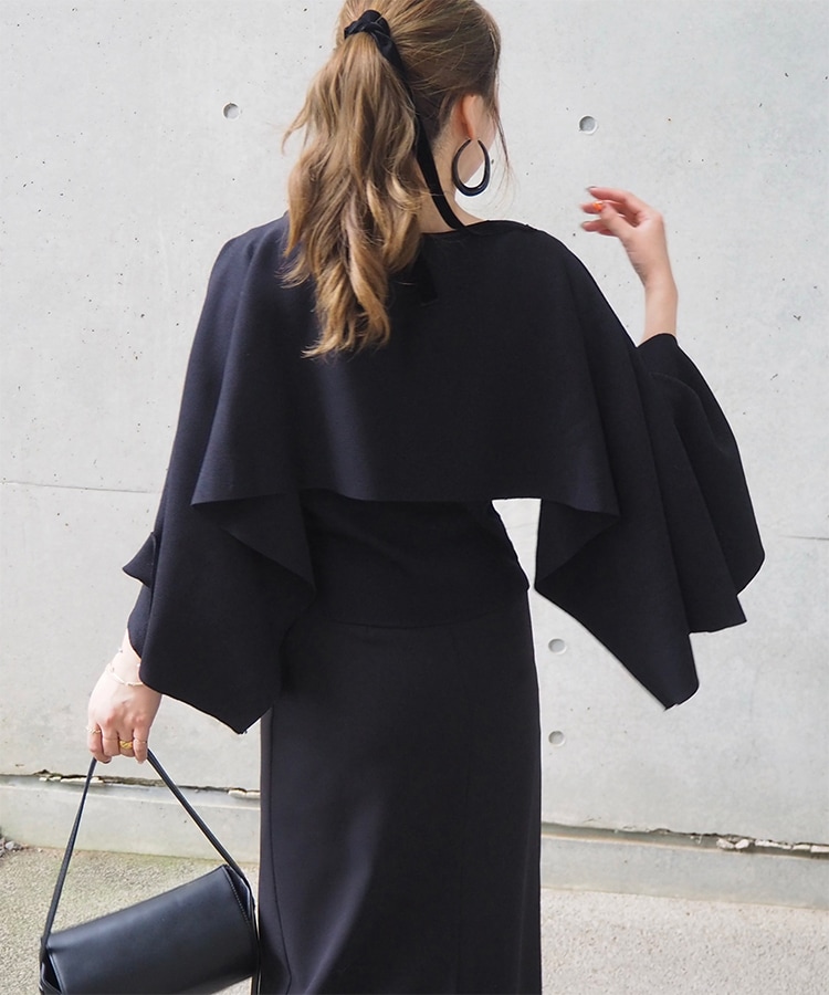 cape collar drape knit | TOPS | LAULEN（ローレン）