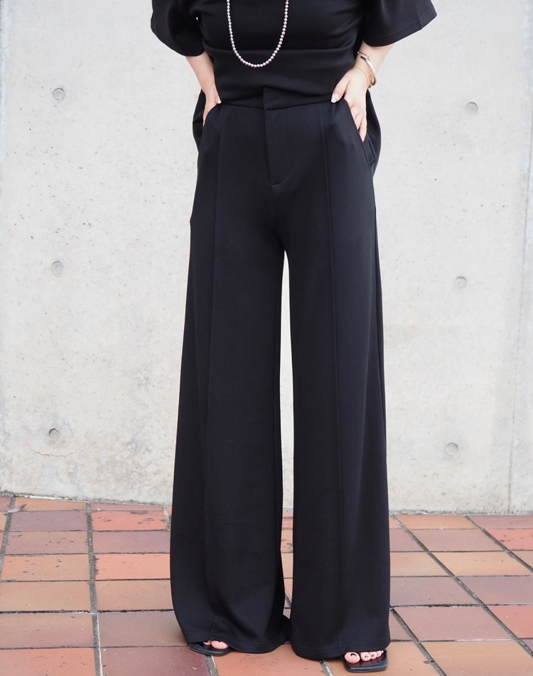 center seam wide pants | BOTTOMS | LAULEN（ローレン）