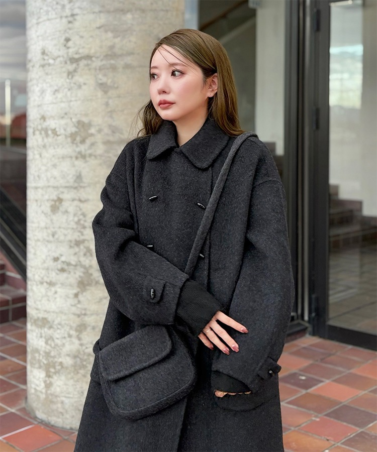 toggle button double breasted coat | OUTER | LAULEN（ローレン）
