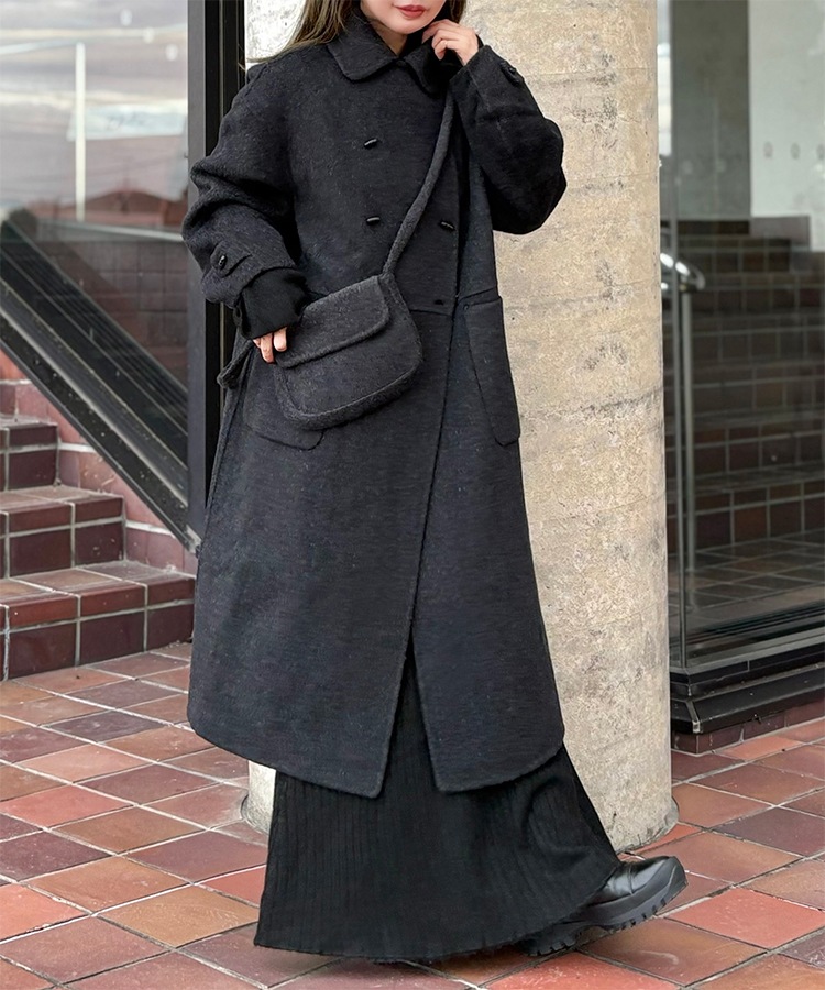 toggle button double breasted coat | OUTER | LAULEN（ローレン）
