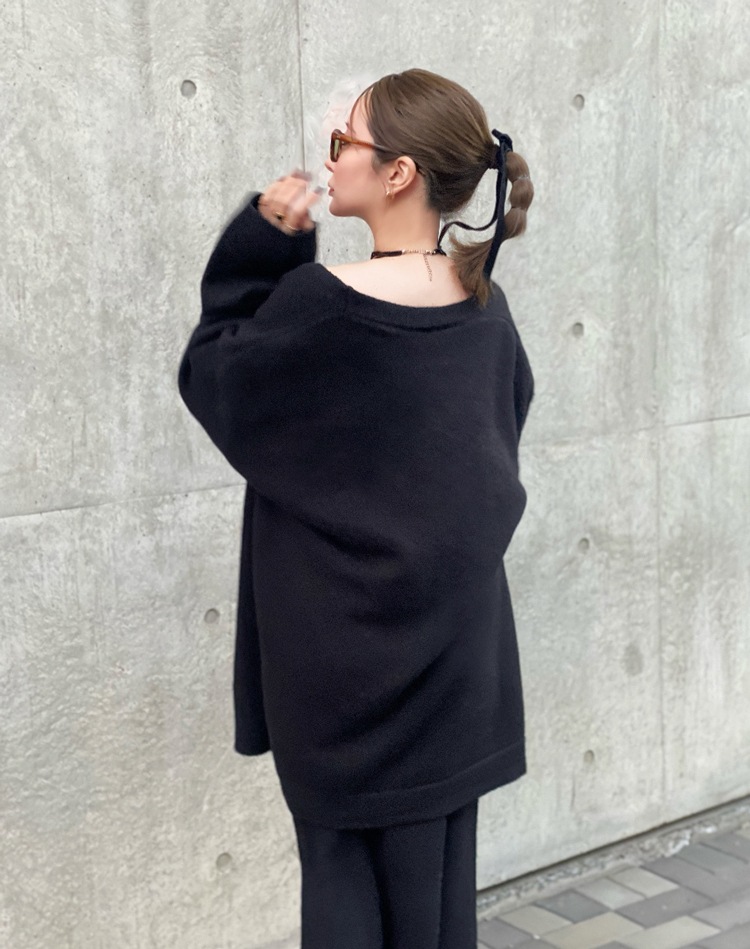 knit cardigan tops skirt 3set | DRESS | LAULEN