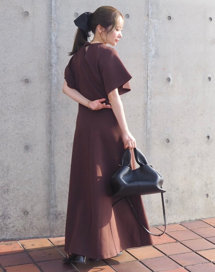 flare sleeve long dress | DRESS | LAULEN flare sleeve long dress | DRESS | LAULEN