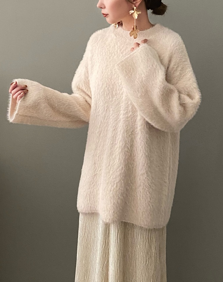 crew neck shaggy knit | すべての商品 | LAULEN（ローレン）