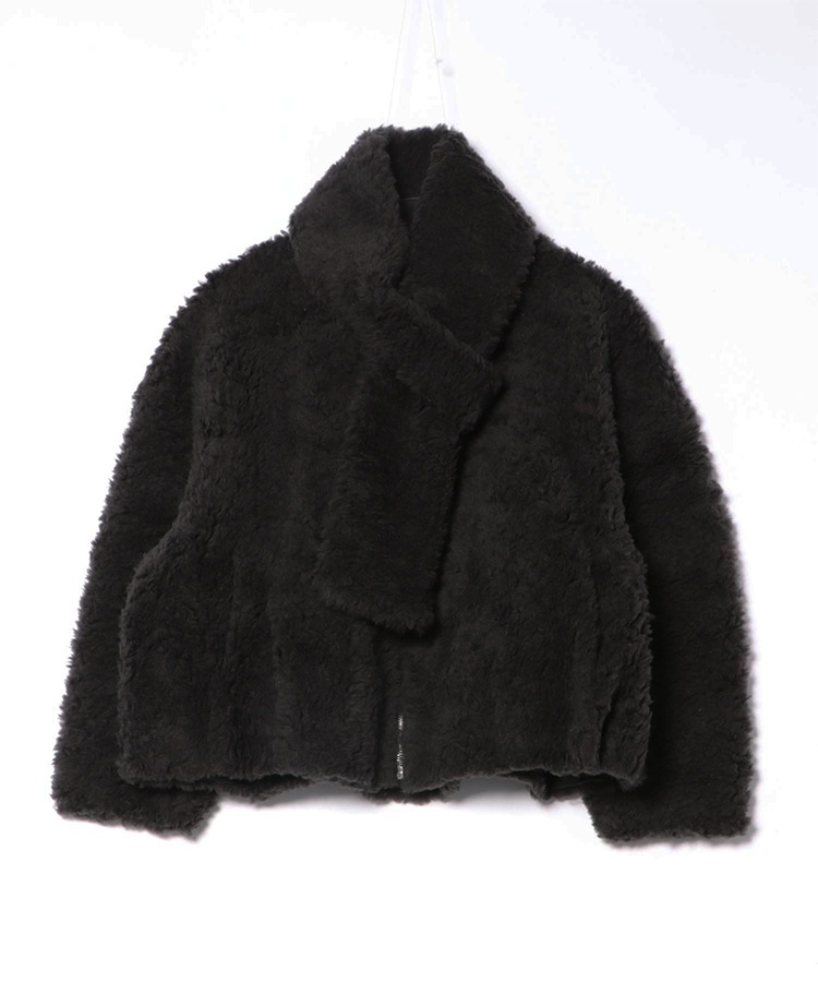 boa muffler zip up blouson | OUTER | LAULEN（ローレン）