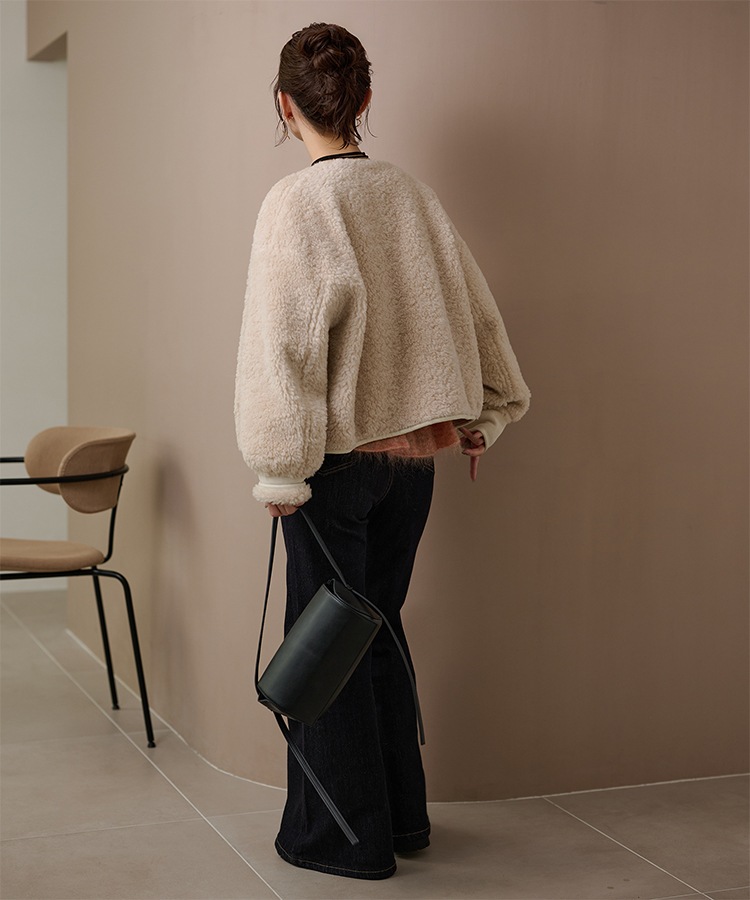 double button boa reversible jacket | OUTER | LAULEN（ローレン）