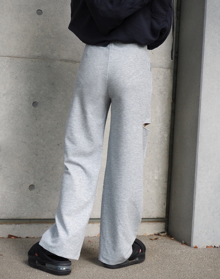 side cutout wide pants | BOTTOMS | LAULEN（ローレン）
