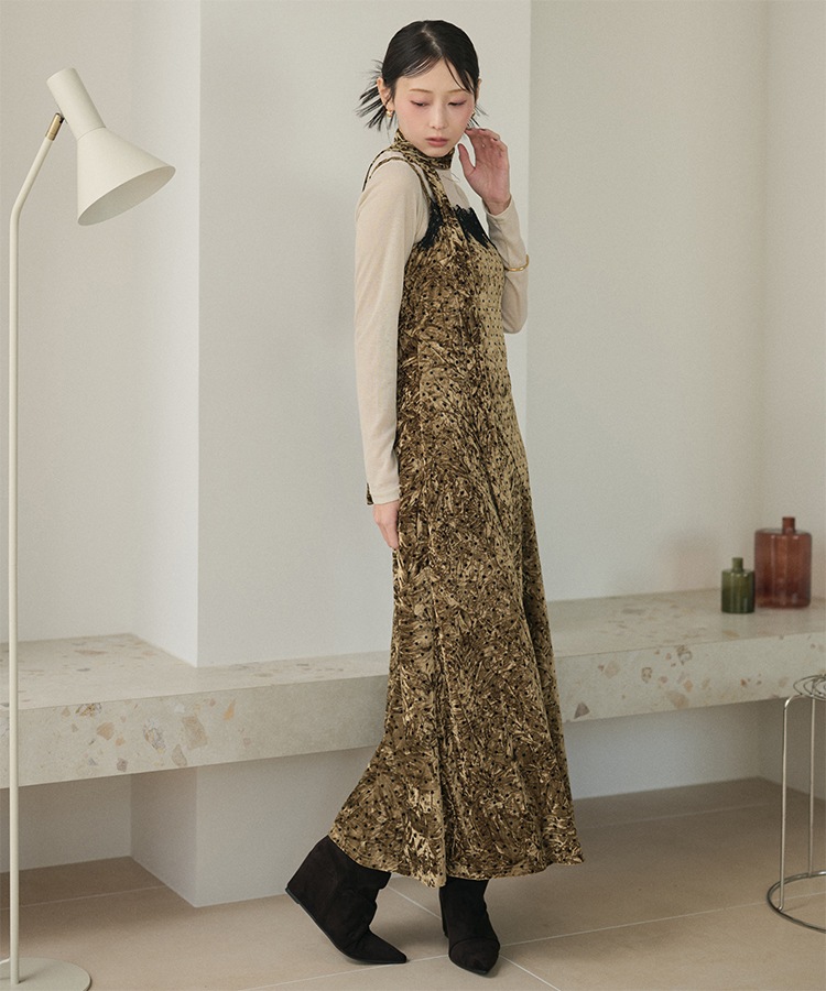 dot lace trim camisole dress | すべての商品 | LAULEN（ローレン）