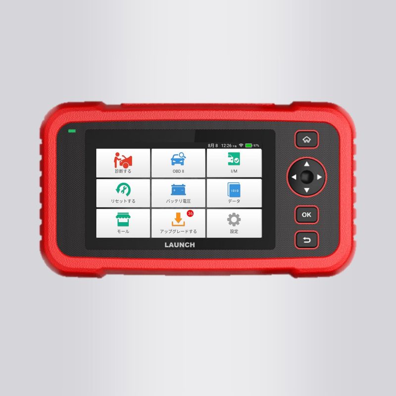 月さま 確認用 CRP233（簡易型スキャンツール） | 全製品一覧 | LAUNCH（ロシェル株式