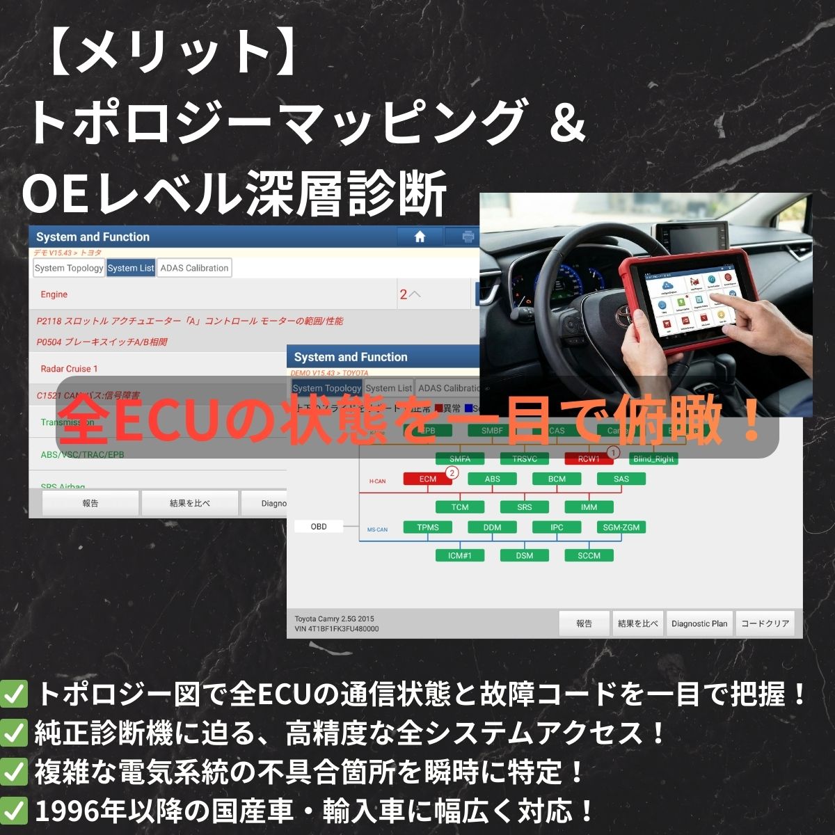 X-431 PAD5 LINK アップデート3年(スキャンツール)