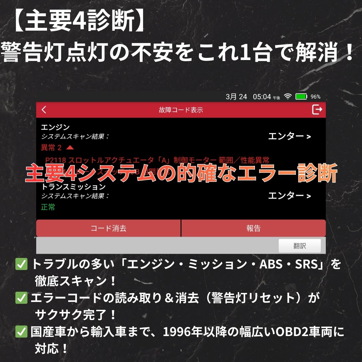 CRP233 当社展示品(簡易型スキャンツール)