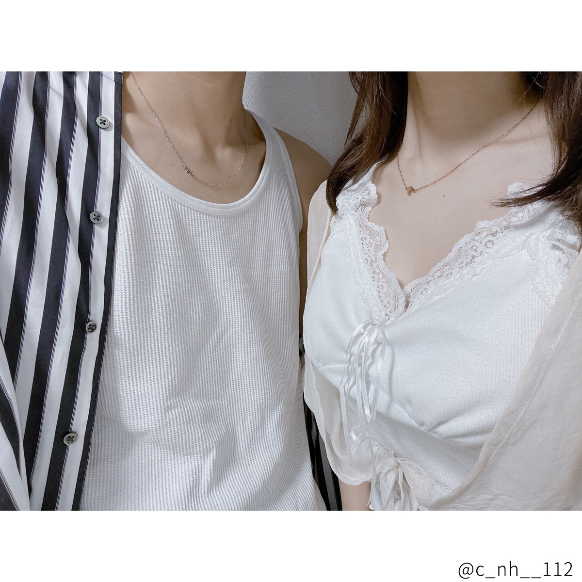 幸運の小さなハト カップルバードのネックレス/ブレスレット/アンクレット イニシャル彫刻 ステンレス opp00070  つけっぱなしok アレルギー対応