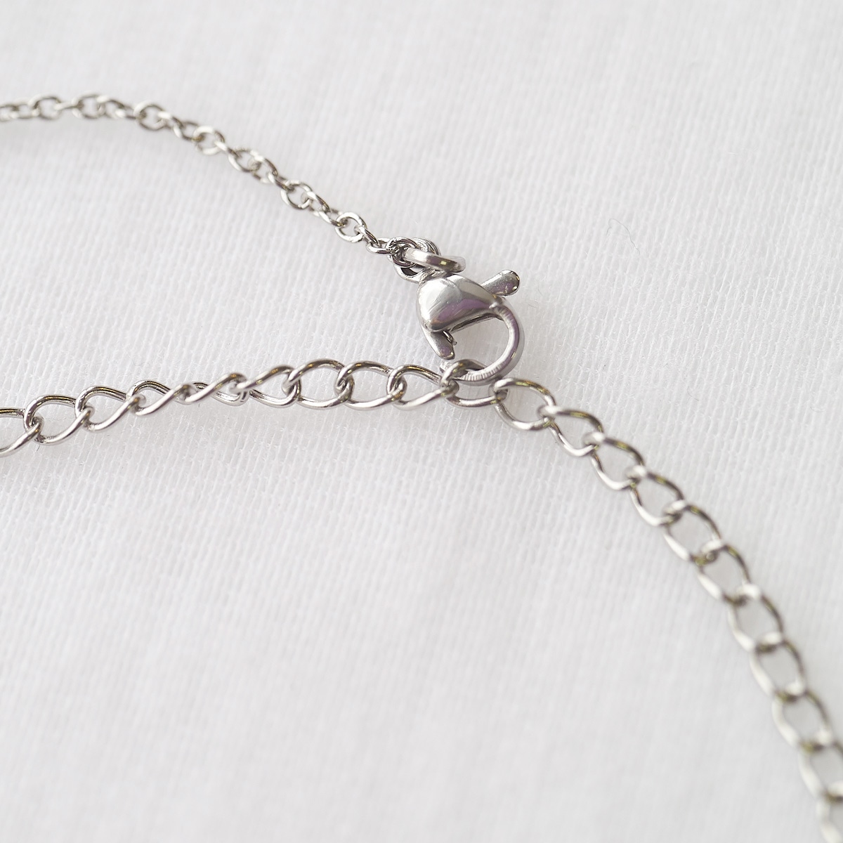 マヤの太陽神 ペアアンクレット サイズフリー ステンレス イニシャル彫刻 つけっぱなしok アレルギー対応 klb084