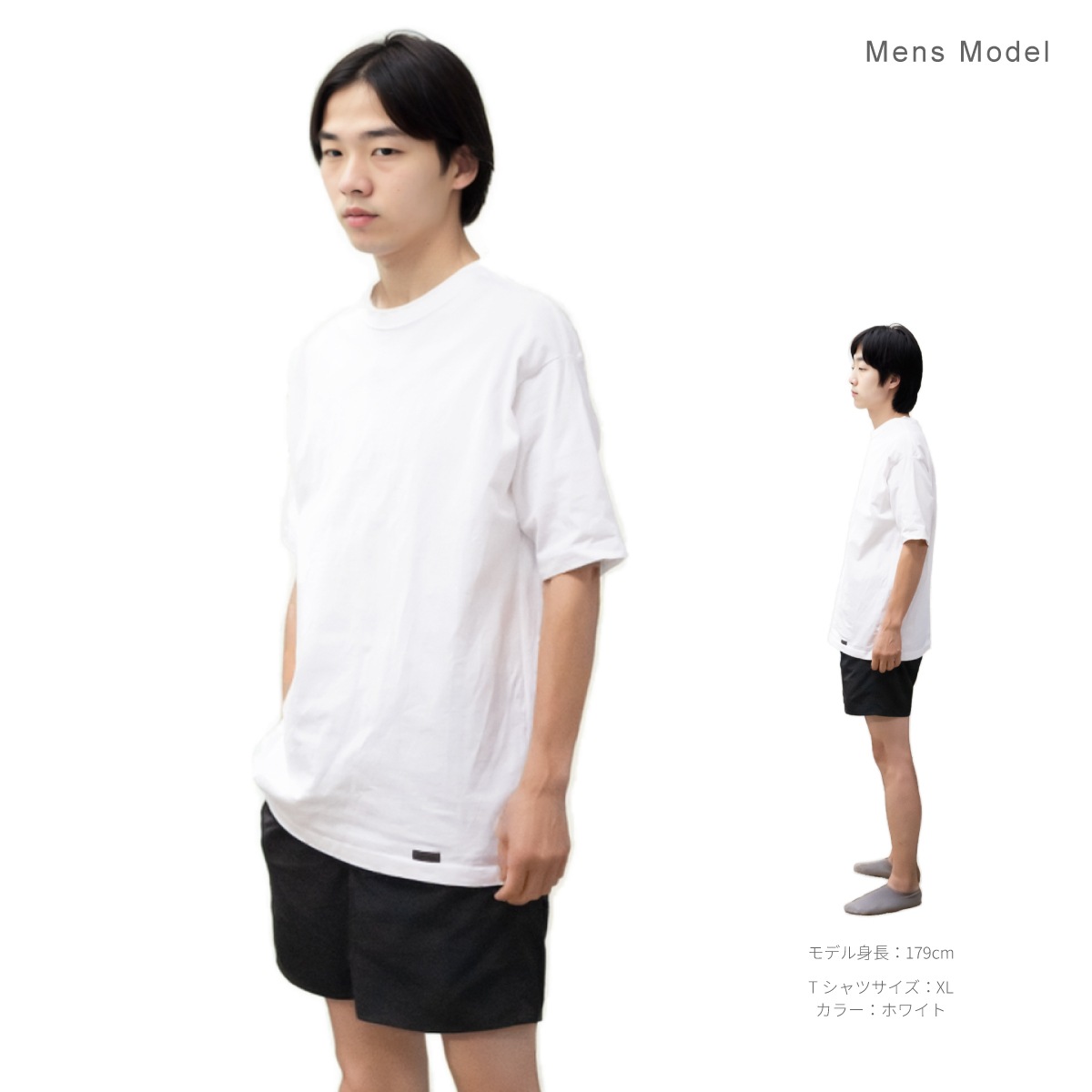 2つのタグを合わせるとハートが現れるペアTシャツ ｜ Lauss