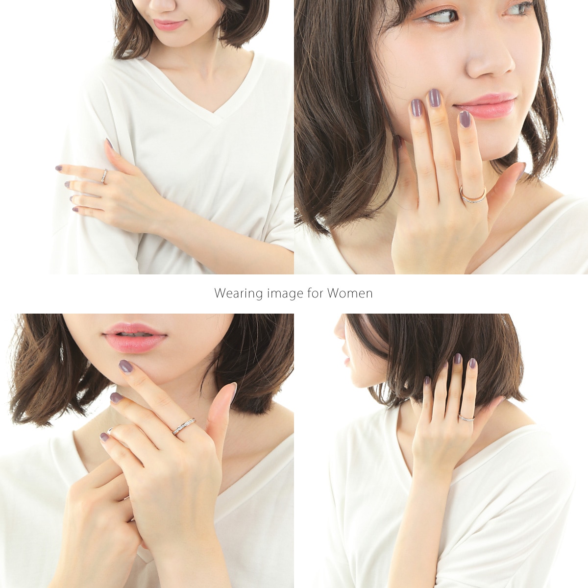 ペアリング 華やか フル エタニティ ＆ シンプルライン サークル ライト ペアリング 刻印無料 アレルギーフリー orp00103 つけっぱなし アレルギー対応