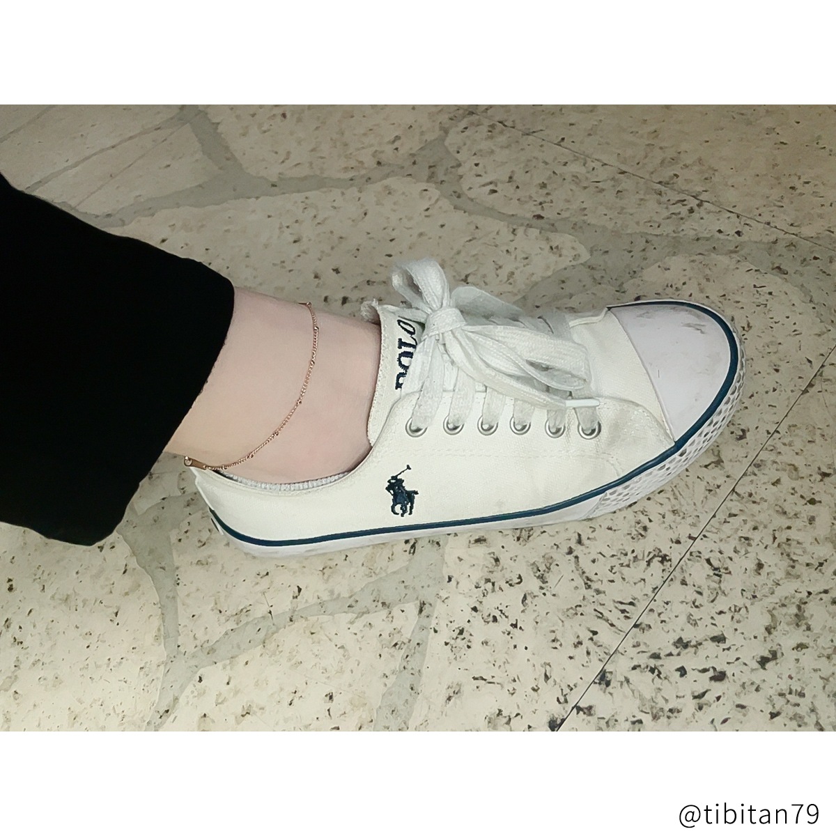 タイニービーズのデザインチェーン　ペアアンクレット　サージカルステンレス（316L） つけっぱなしok klb061 アレルギー対応