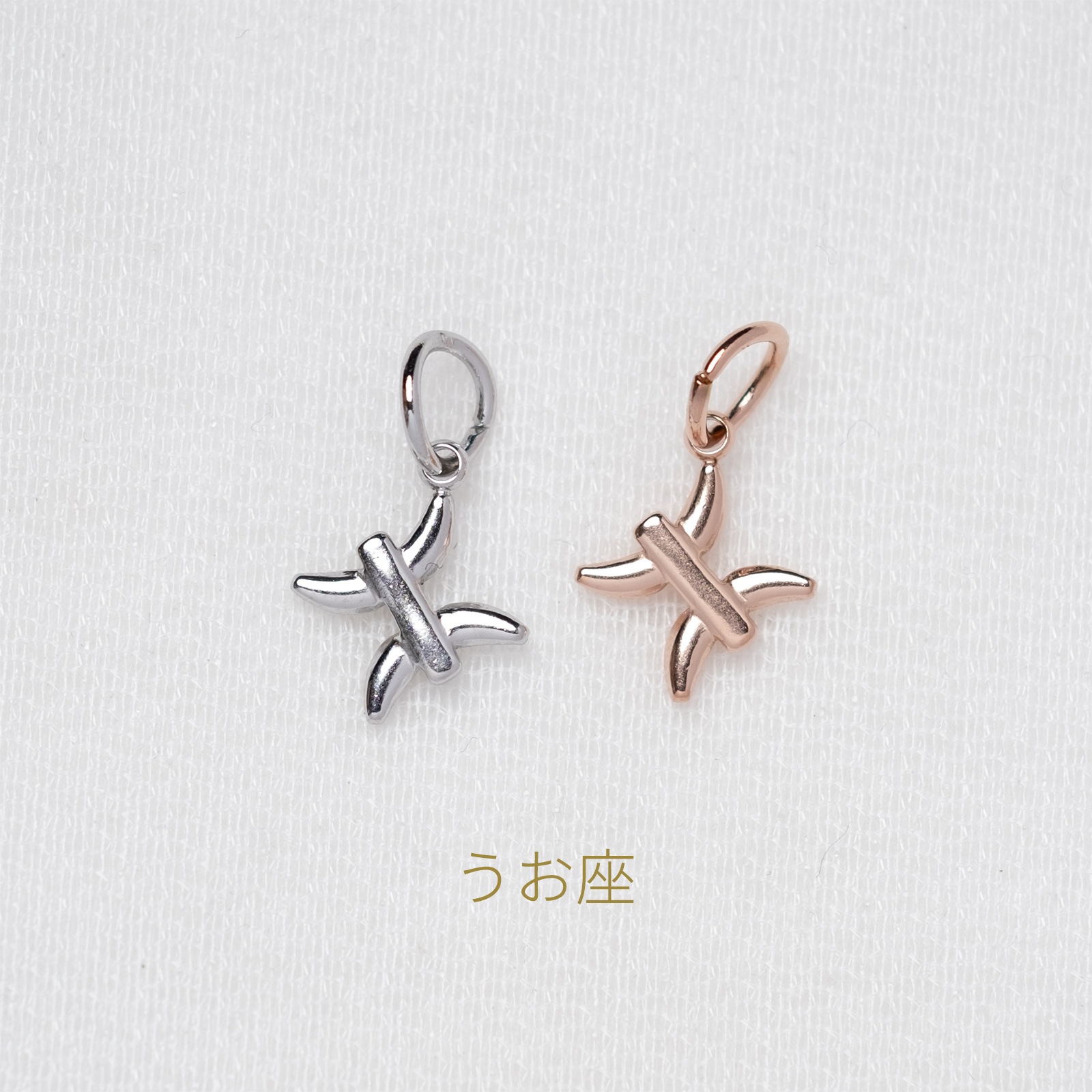 【単品チャーム1つ】12種類から選べる星座チャーム ステンレス アレルギー対応 つけっぱなしok otc009