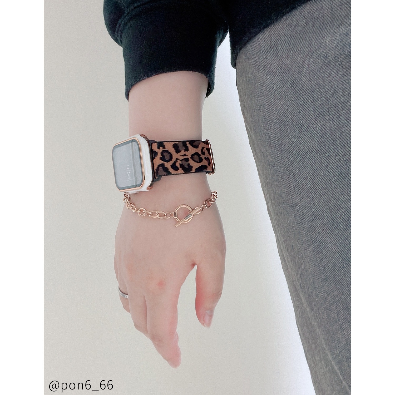 太めチェーンのマンテル・ペアブレスレット サージカルステンレス イニシャル・記念日彫刻　klb069 つけっぱなしok アレルギー対応