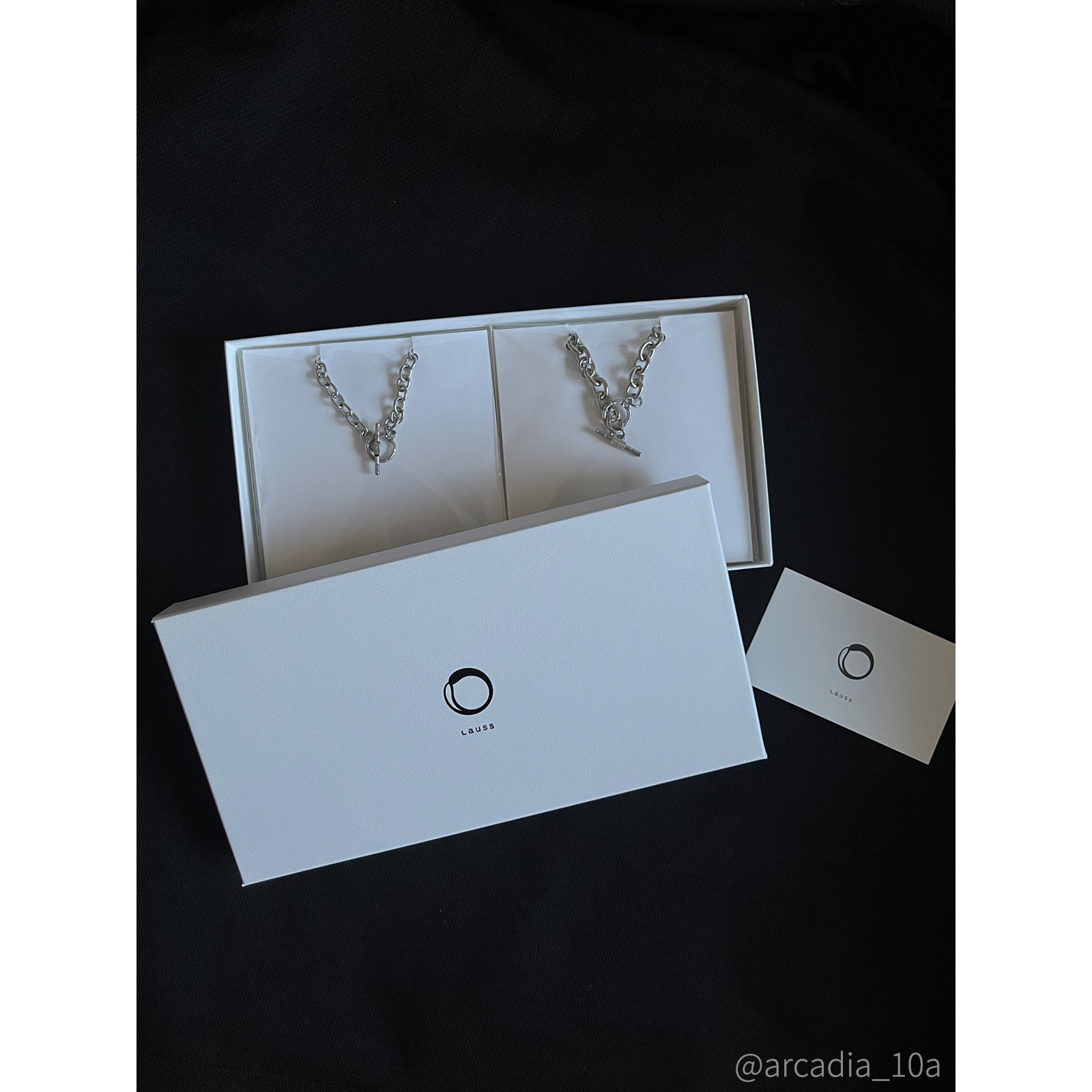 太めチェーンのマンテル・ペアブレスレット サージカルステンレス イニシャル・記念日彫刻　klb069 つけっぱなしok アレルギー対応