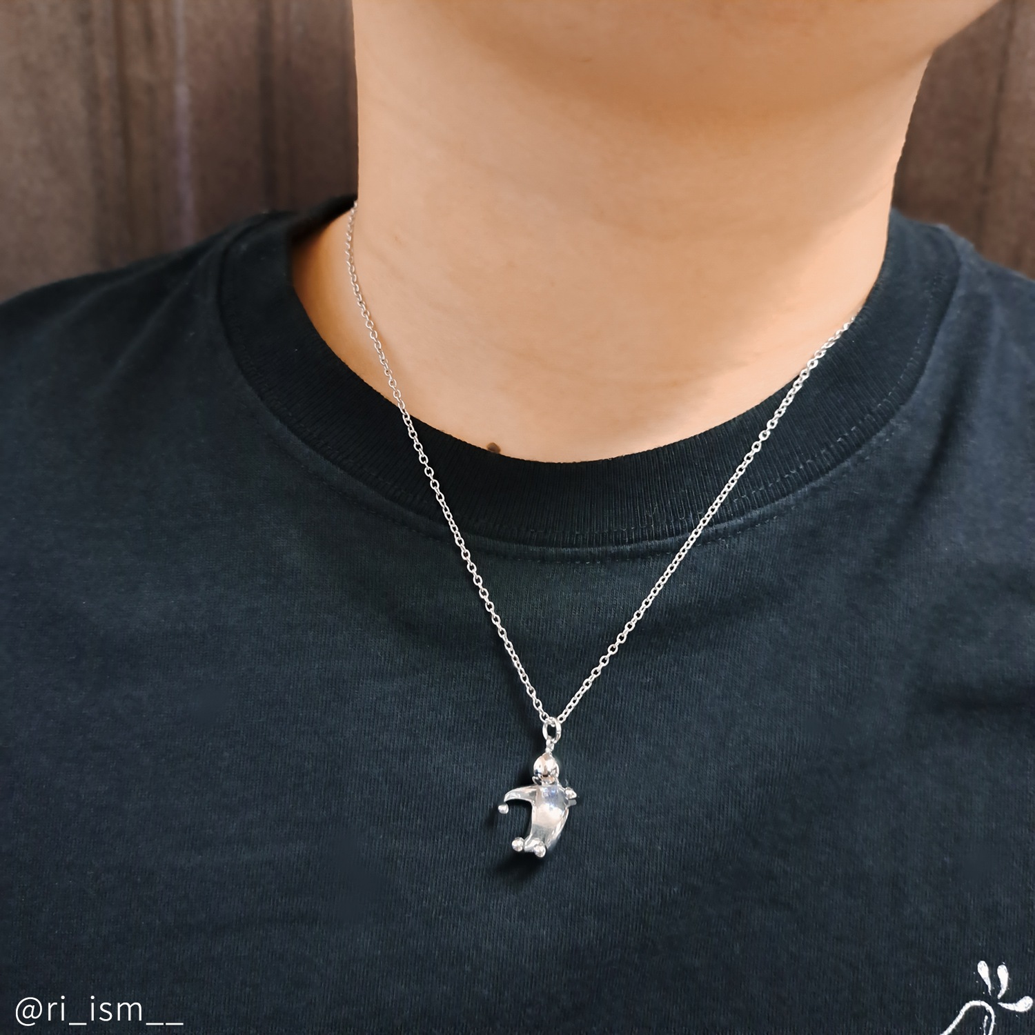 ハグ&ピース ペアネックレス opp00094｜つけっぱなしOK｜刻印無料｜アレルギー対応｜単品注文可