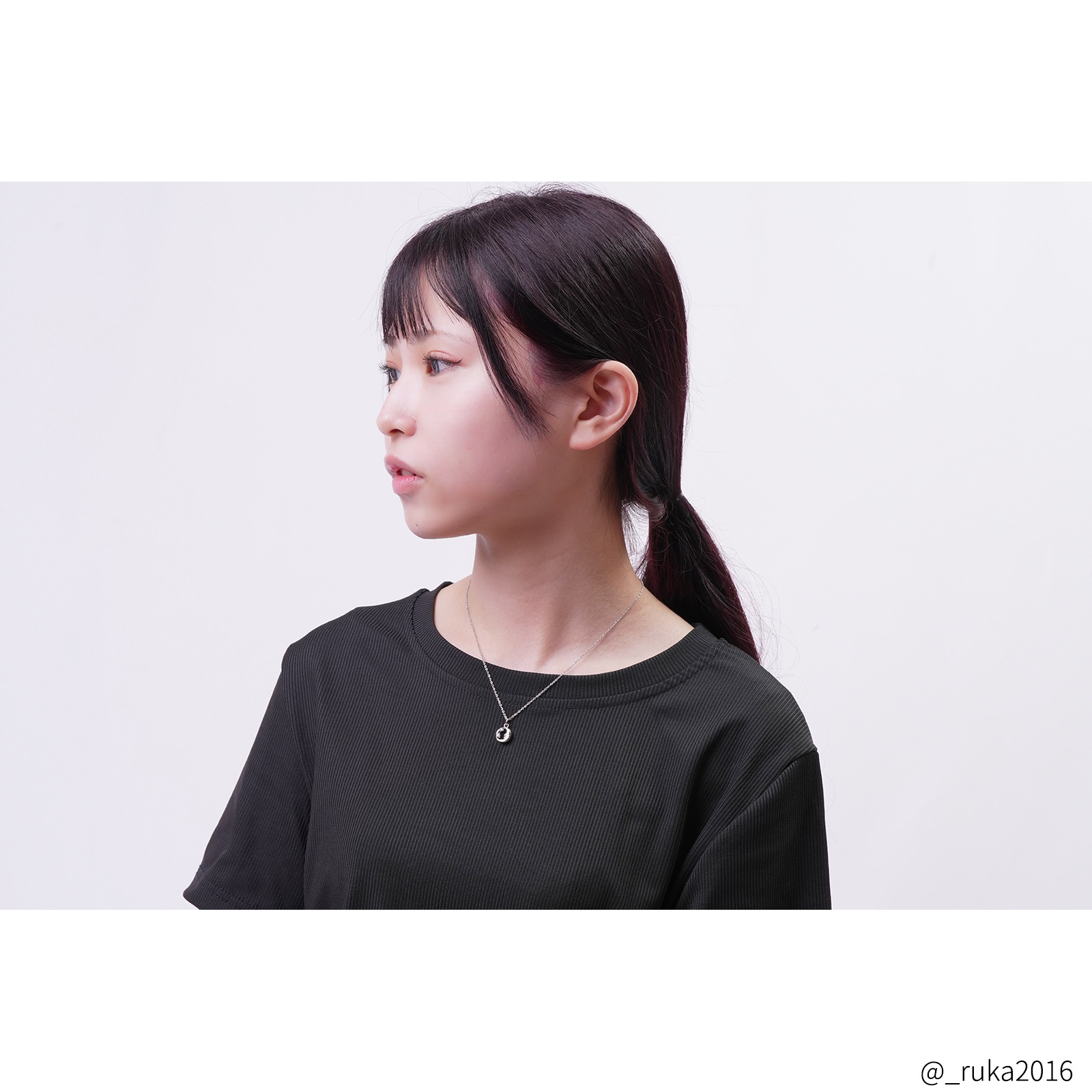 アズテック・ルナ ペアネックレス opp00111｜つけっぱなしOK｜刻印無料｜アレルギー対応｜単品注文可