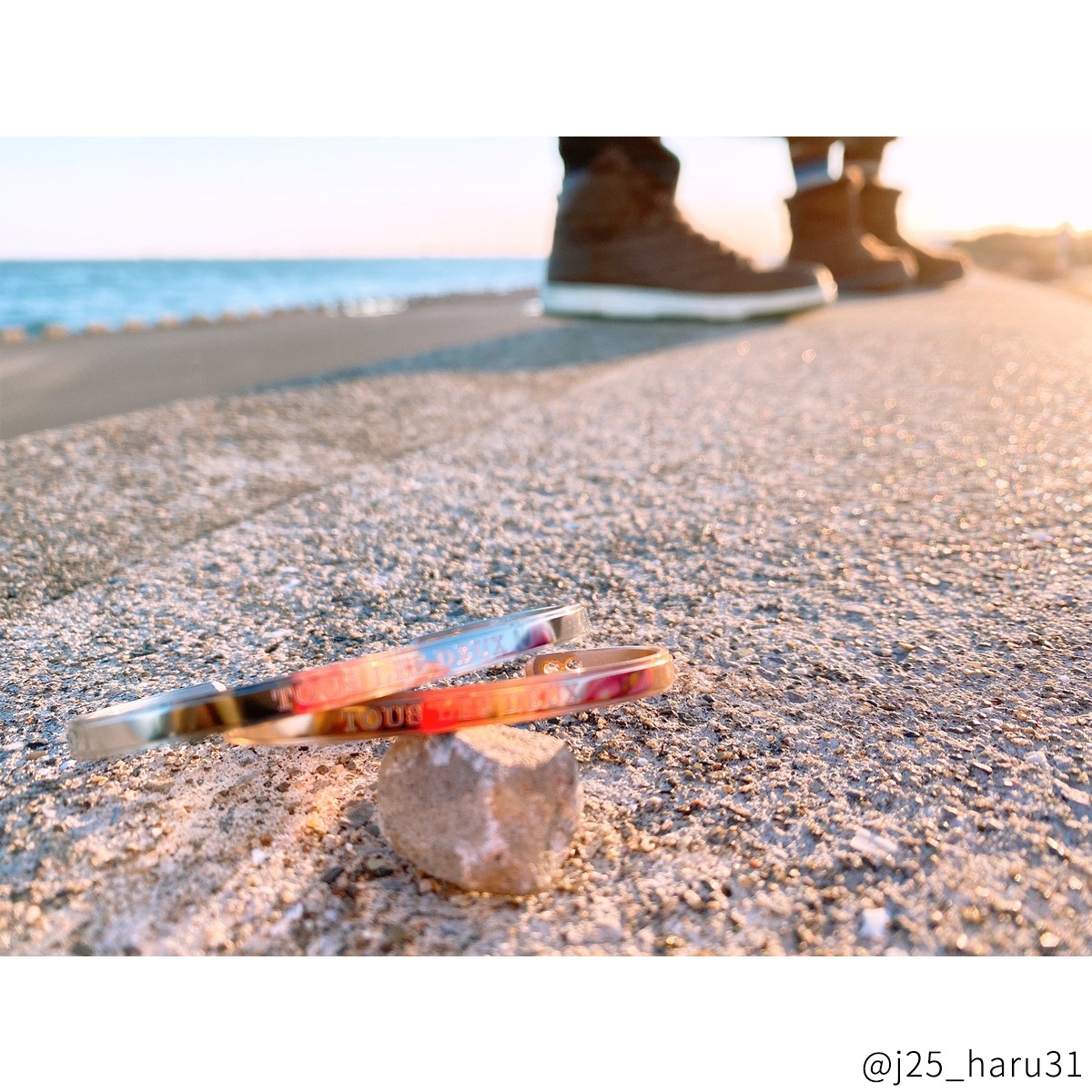 お好きな言葉を彫刻します フリーワード・ステンレスペアバングル フリーワード・ネーム・記念日彫刻 ブレスレット klb045 つけっぱなしok アレルギー対応