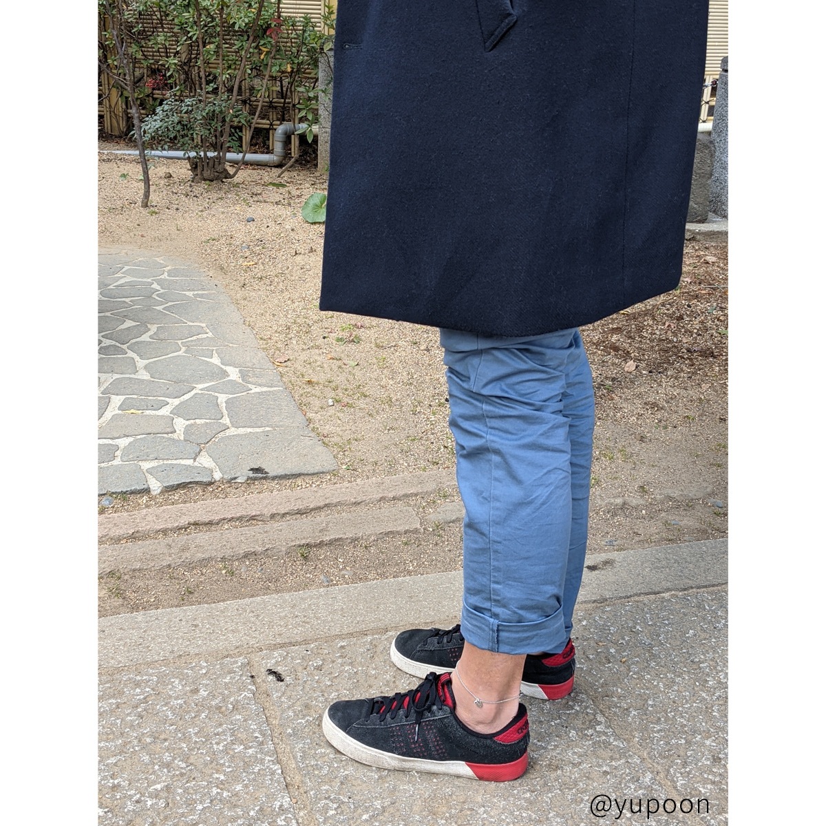 ペア アンクレット K10 & サージカルステンレス 華奢ペア シンプルアンクレット イニシャル彫り ペアジュエリー 【ポイントアップキャンペーン対象外商品】 osp008