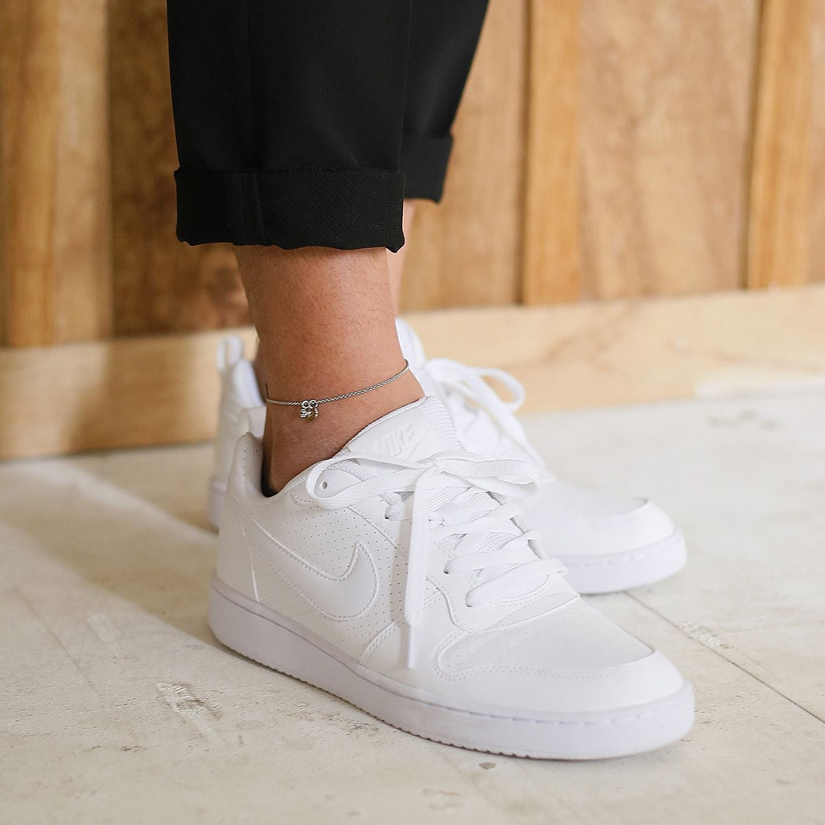 ペア アンクレット K10 & サージカルステンレス 華奢ペア シンプルアンクレット イニシャル彫り ペアジュエリー 【ポイントアップキャンペーン対象外商品】 osp008