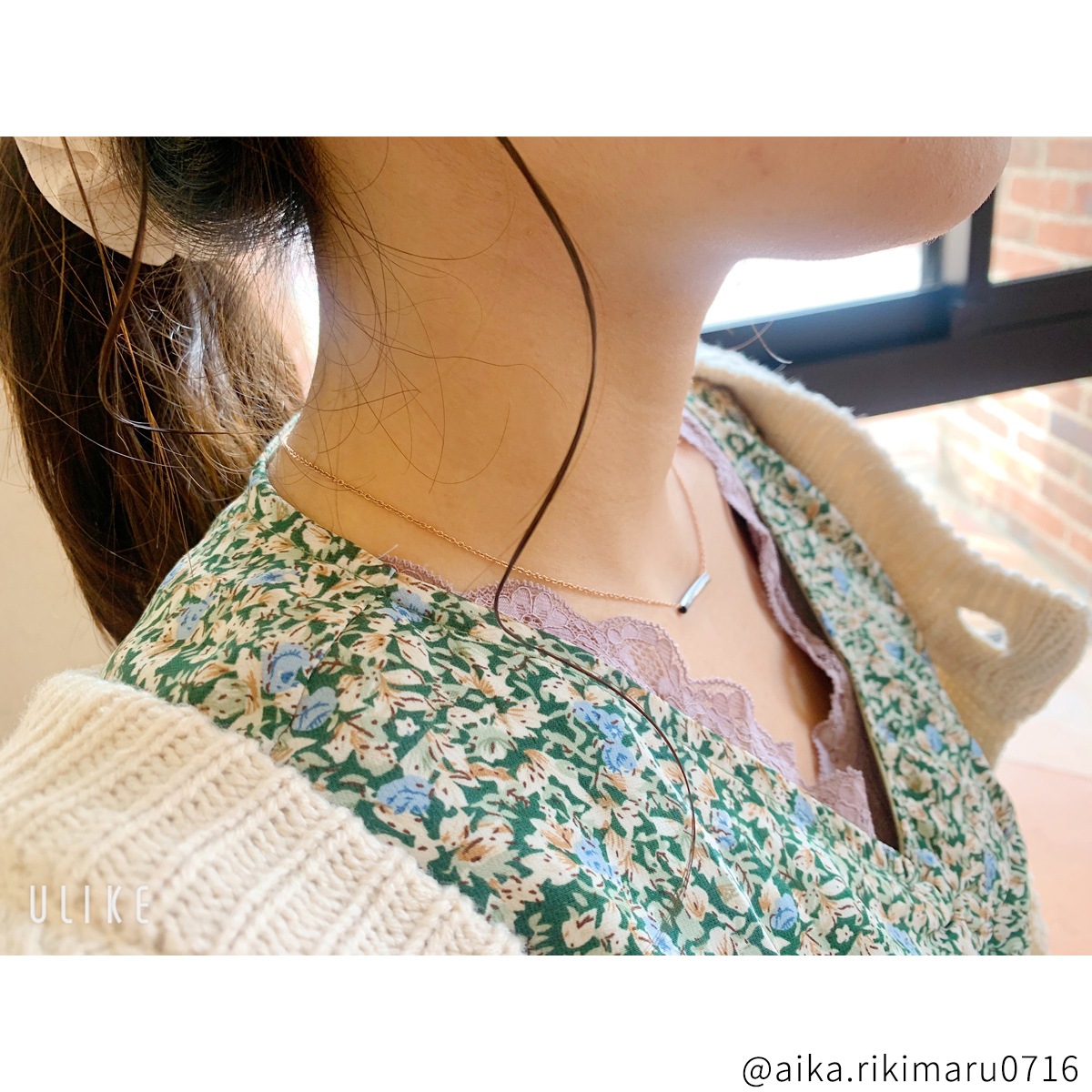 つけっぱなしOK ステンレス・チューブのペアネックレス/ブレスレット/アンクレット イニシャル・記念日彫刻 ステンレス  opp00065 つけっぱなし アレルギー対応