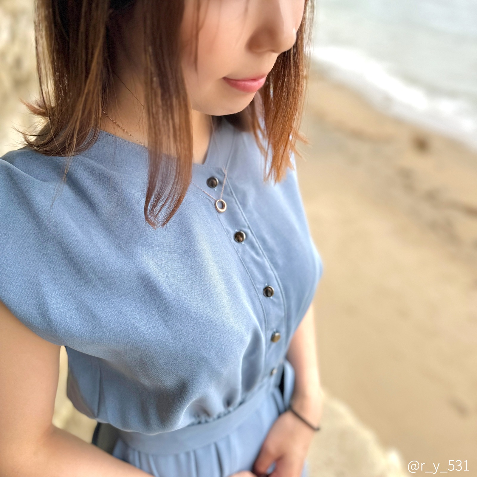 ふっくらフープのペアネックレス サージカルステンレス 316L アレルギーフリー opp00099 つけっぱなしok アレルギー対応